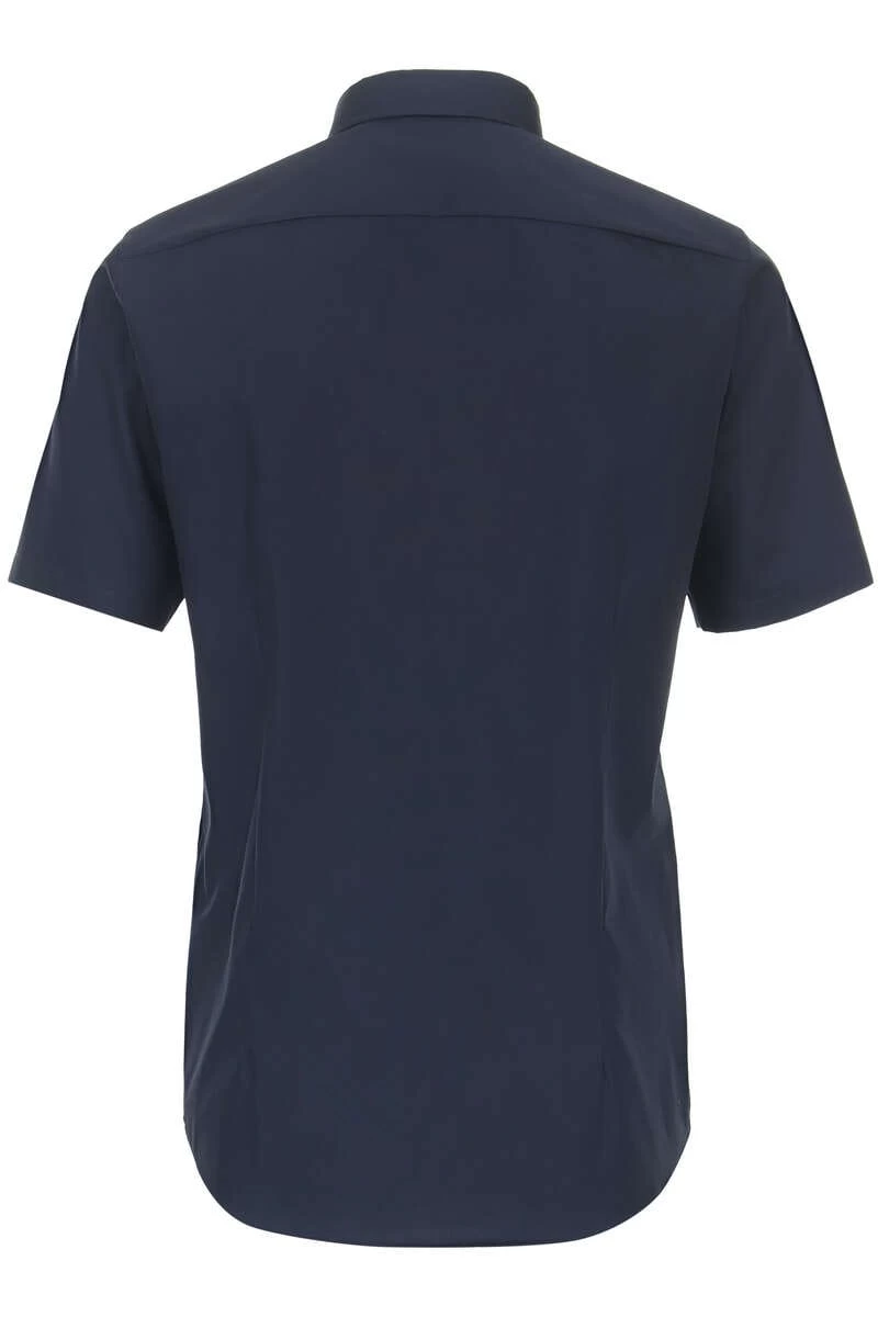 Venti Modern Fit Hemd Schwarz, Einfarbig 4 Venti Modern Fit Hemd Schwarz, Einfarbig – Bild 4