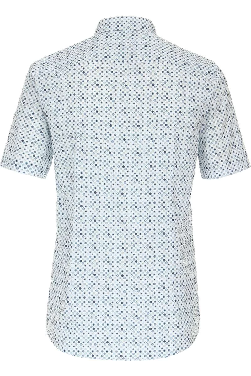 Venti Modern Fit Hemd Weiss, Gemustert 4 Venti Modern Fit Hemd Weiss, Gemustert – Bild 4