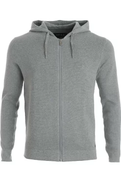 Marvelis Sweatjacke Mit Kapuze Zip Grau