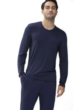 Mey Jefferson Longsleeve Dunkelblau