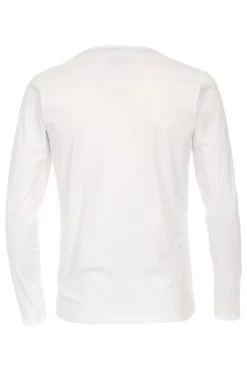 Redmond Casual Longsleeve Weiss -Ho ho ho, Mode in Grün. 668 0 9 800