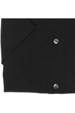 Seidensticker Slim Fit Hemd Schwarz, Einfarbig -Ho ho ho, Mode in Grün. 676521 39 2 800