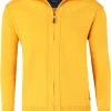 Redmond Casual Regular Fit CardiganZip Gelb