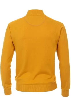 Redmond Casual Regular Fit CardiganZip Gelb -Ho ho ho, Mode in Grün. 681 42 9 800