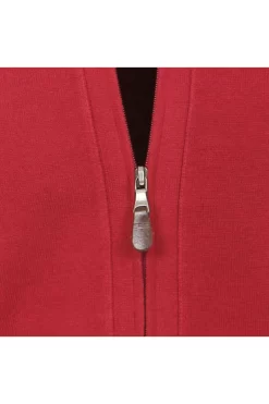 Redmond Casual Regular Fit CardiganZip Rot -Ho ho ho, Mode in Grün. 681 513 3 800