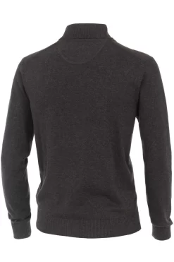 Redmond Herren Strickjacke Zip Anthrazit -Ho ho ho, Mode in Grün. 681 79 9 800