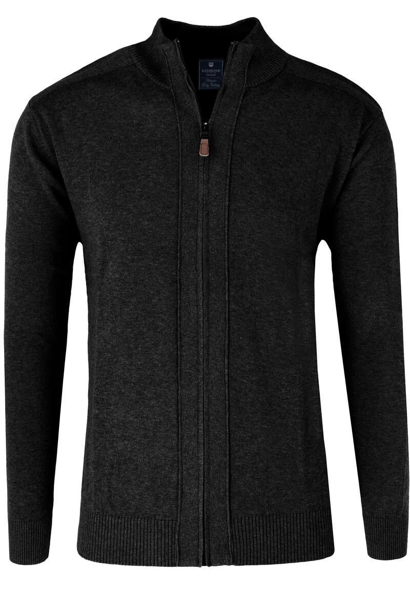 Redmond Regular Fit CardiganZip Schwarz 1 Redmond Regular Fit CardiganZip Schwarz