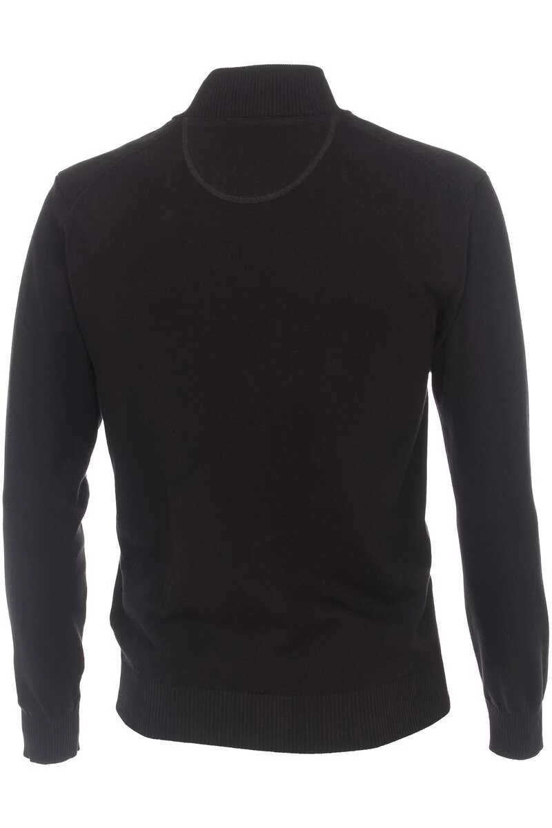 Redmond Regular Fit CardiganZip Schwarz 4 Redmond Regular Fit CardiganZip Schwarz – Bild 4