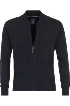 Redmond Casual Regular Fit CardiganZip Blau