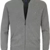 Redmond Casual Regular Fit CardiganZip Grau