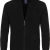 Redmond Casual Regular Fit CardiganZip Schwarz