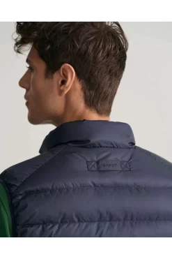 GANT Regular Fit Herren Steppweste Zip Navy -Ho ho ho, Mode in Grün. 7006299 433 2 800