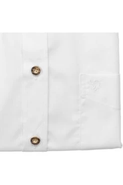 Jupiter Regular Fit Trachtenhemd Weiss, Einfarbig -Ho ho ho, Mode in Grün. 7012 82121 901 4 800