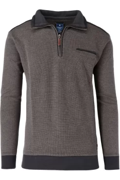 Redmond Regular Fit TroyerZip Grau