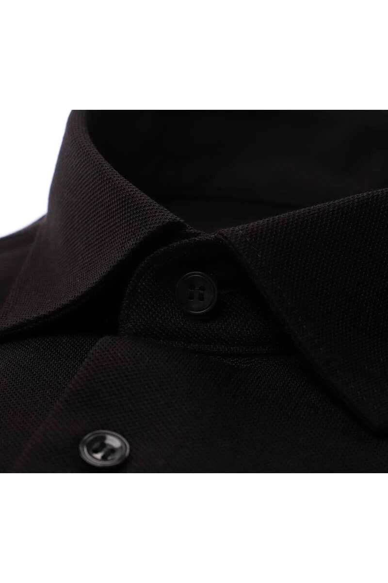 Marvelis Performance Modern Fit Hemd Schwarz, 2 Marvelis Performance Modern Fit Hemd Schwarz, – Bild 2