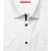 Marvelis Modern Fit Hemd Weiss, Einfarbig
