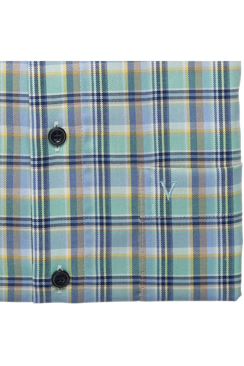 Marvelis Modern Fit Hemd Blau/grün/weiss, Kariert 5 Marvelis Modern Fit Hemd Blau/grün/weiss, Kariert – Bild 5