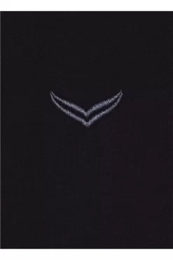 TRIGEMA Comfort Fit Sweatshirt Rundhals Schwarz 9 TRIGEMA Comfort Fit Sweatshirt Rundhals Schwarz -Ho ho ho, Mode in Grün. 74501 008 5 800