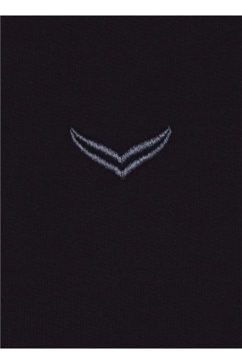 TRIGEMA Comfort Fit Sweatshirt Rundhals Schwarz 5 TRIGEMA Comfort Fit Sweatshirt Rundhals Schwarz – Bild 5