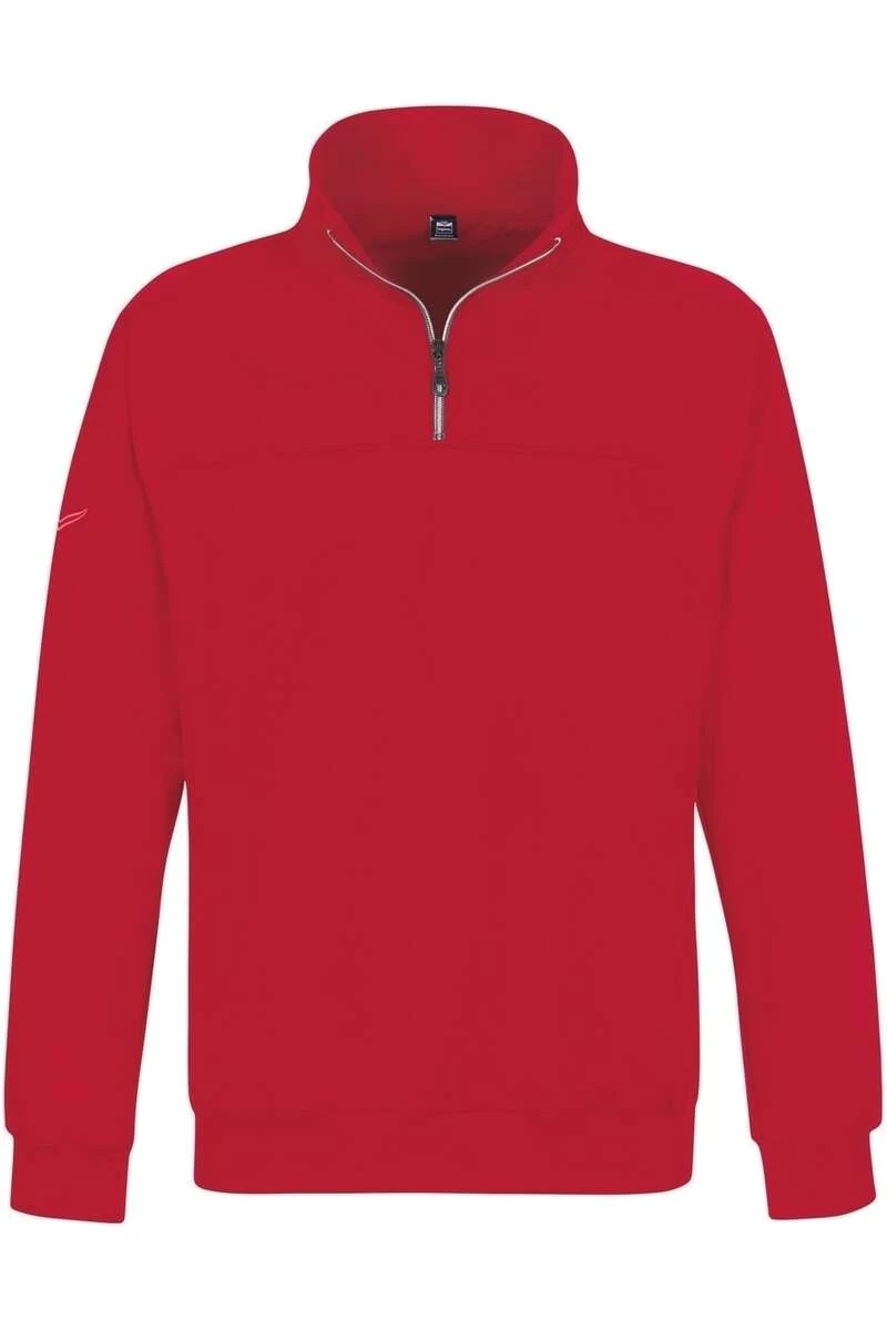 TRIGEMA Comfort Fit Sweatshirt Zip Kirsch 1 TRIGEMA Comfort Fit Sweatshirt Zip Kirsch