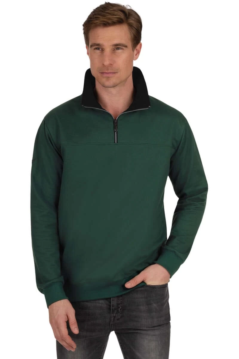 TRIGEMA Comfort Fit Troyer Tanne 2 TRIGEMA Comfort Fit Troyer Tanne – Bild 2