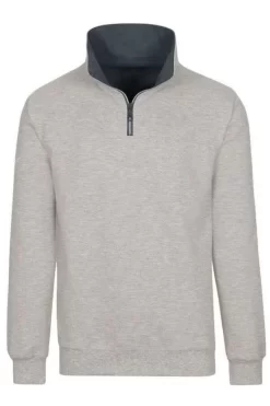 TRIGEMA Comfort Fit Sweatshirt Grau