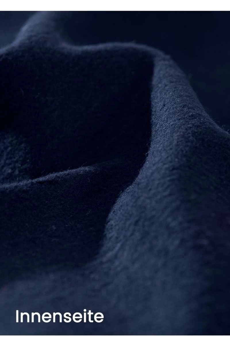 TRIGEMA Jacke Sweatjacke Mit Kapuze Dunkelblau 5 TRIGEMA Jacke Sweatjacke Mit Kapuze Dunkelblau – Bild 5