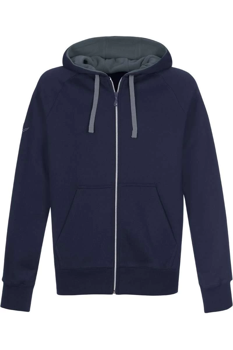 TRIGEMA Jacke Sweatjacke Mit Kapuze Dunkelblau 1 TRIGEMA Jacke Sweatjacke Mit Kapuze Dunkelblau