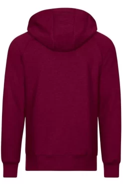 TRIGEMA Comfort Fit Sweatjacke Mit Kapuze Zip Chianti -Ho ho ho, Mode in Grün. 75906 639 9 800