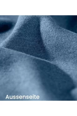 TRIGEMA Comfort Fit Sweatjacke Mit Kapuze Zip Petrol -Ho ho ho, Mode in Grün. 75906 643 4 800