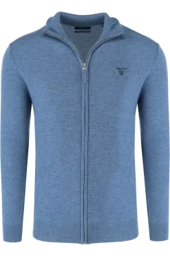 GANT Regular Fit CardiganZip Blau