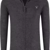 GANT Regular Fit CardiganZip Dunkelgrau