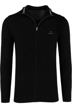 GANT Regular Fit CardiganRundhals Schwarz