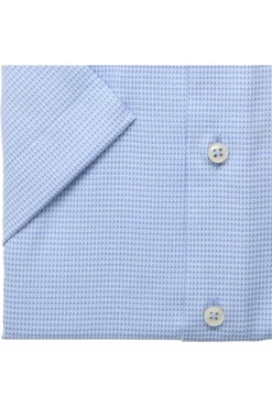 ETERNA Comfort Fit Hemd Hellblau, Strukturiert -Ho ho ho, Mode in Grün. 8038 K18E 11 2 800