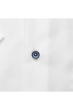 ETERNA Comfort Fit Hemd Weiss, Strukturiert 8 ETERNA Comfort Fit Hemd Weiss, Strukturiert -Ho ho ho, Mode in Grün. 8183 K14L 00 3 800