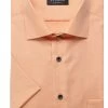 ETERNA Comfort Fit Hemd Orange, Strukturiert