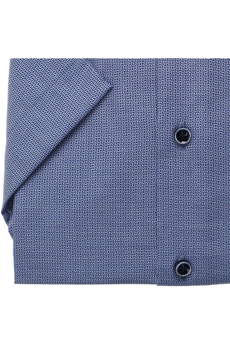 ETERNA Modern Fit Hemd Blau/weiss, Strukturiert 3 ETERNA Modern Fit Hemd Blau/weiss, Strukturiert – Bild 3