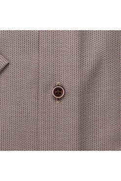 ETERNA Modern Fit Hemd Beige/braun, Strukturiert 8 ETERNA Modern Fit Hemd Beige/braun, Strukturiert -Ho ho ho, Mode in Grün. 8204 C169 26 3 800