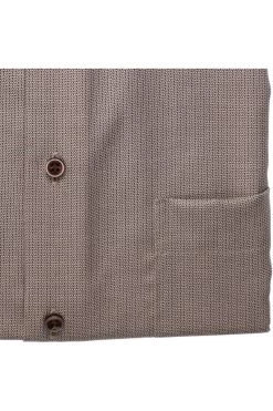 ETERNA Modern Fit Hemd Beige/braun, Strukturiert 9 ETERNA Modern Fit Hemd Beige/braun, Strukturiert -Ho ho ho, Mode in Grün. 8204 C169 26 4 800
