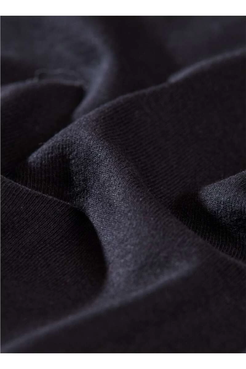 TRIGEMA Comfort Fit Herren Rollkragenpullover Schwarz 3 TRIGEMA Comfort Fit Herren Rollkragenpullover Schwarz – Bild 3