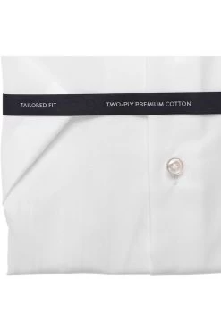 OLYMP SIGNATURE Tailored Fit Hemd Weiss, -Ho ho ho, Mode in Grün. 8579 82 00 2 800