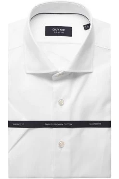 OLYMP SIGNATURE Tailored Fit Hemd Weiss,