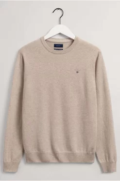 GANT Regular Fit Herren Pullover Rundhals Hellbraun 5 GANT Regular Fit Herren Pullover Rundhals Hellbraun -Ho ho ho, Mode in Grün. 86211 295 5 800