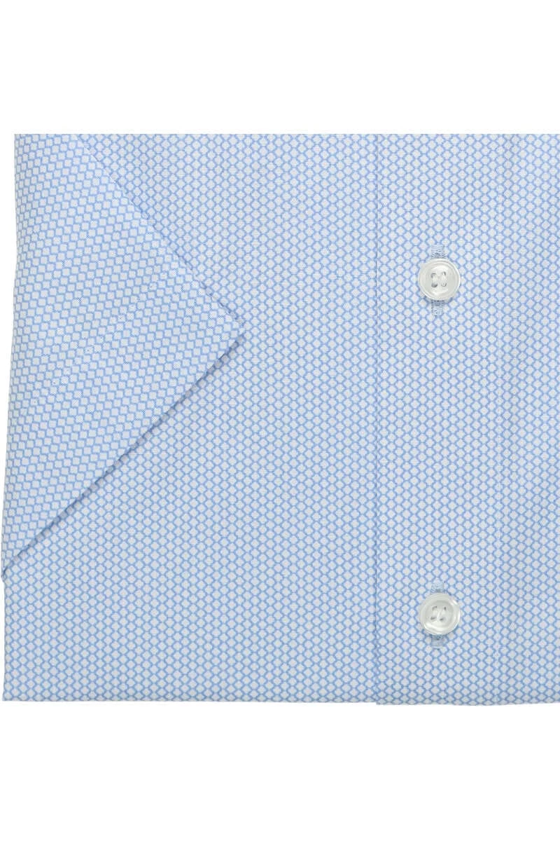 OLYMP Tendenz Modern Fit Hemd Bleu, Faux-uni 3 OLYMP Tendenz Modern Fit Hemd Bleu, Faux-uni – Bild 3