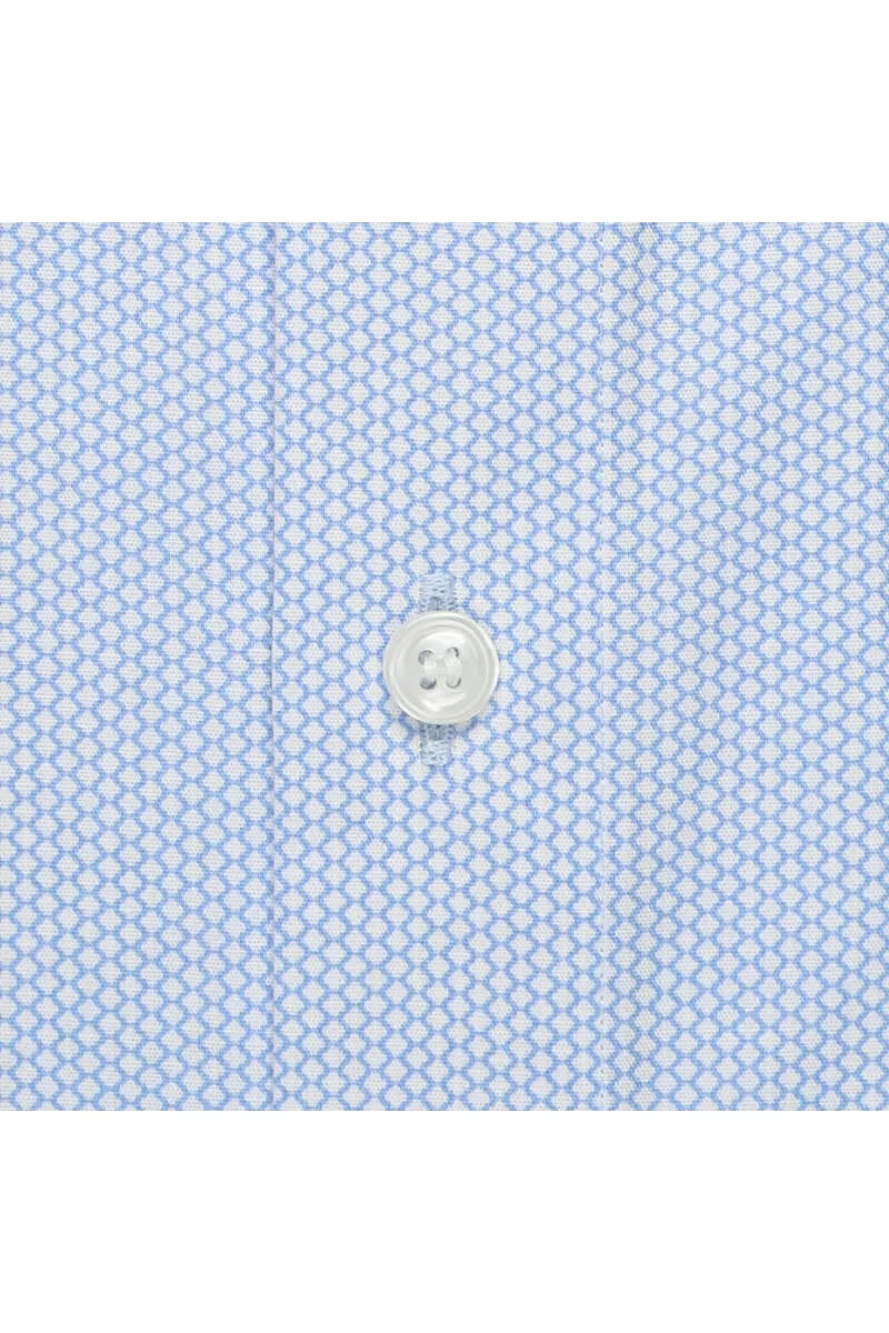 OLYMP Tendenz Modern Fit Hemd Bleu, Faux-uni 4 OLYMP Tendenz Modern Fit Hemd Bleu, Faux-uni – Bild 4