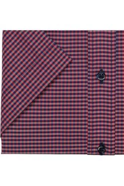 ETERNA Comfort Fit Hemd Rot/blau, Kariert -Ho ho ho, Mode in Grün. 8917 K144 58 2 800