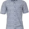 Casa Moda Casual Casual Fit Hemd Blau/weiss, Gestreift