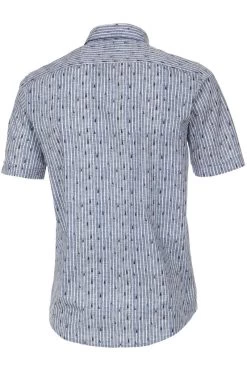 Casa Moda Casual Casual Fit Hemd Blau/weiss, Gestreift -Ho ho ho, Mode in Grün. 913586400 100 9 800