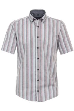 Casa Moda Casual Fit Hemd Blau, Gestreift