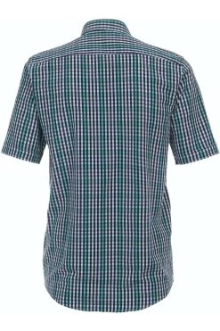 Casa Moda Casual Fit Hemd Blau/gelb, Kariert -Ho ho ho, Mode in Grün. 934007600 100 4 800